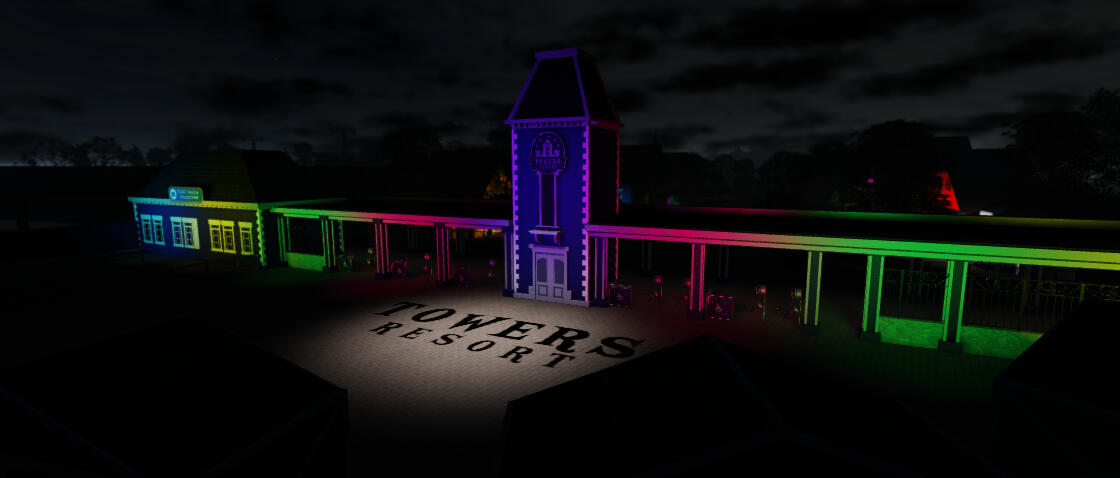 Entrance at Night Entrance at Night